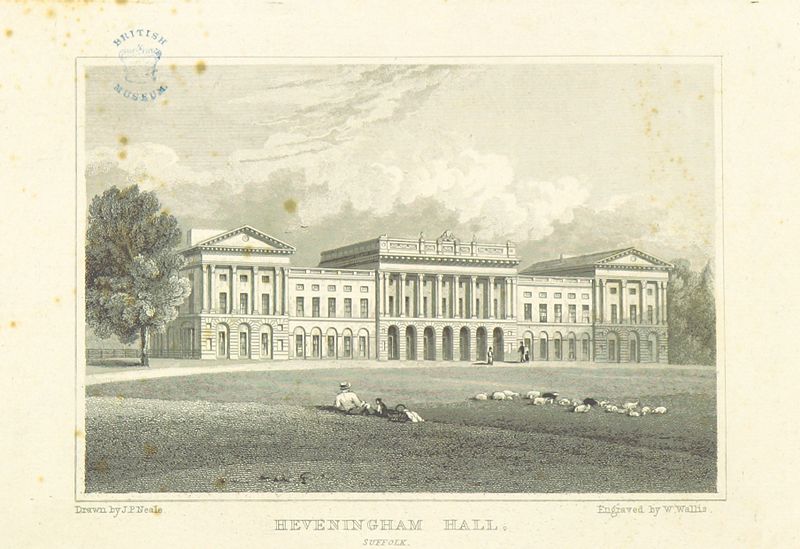 Heveningham Hall- Neale 1818