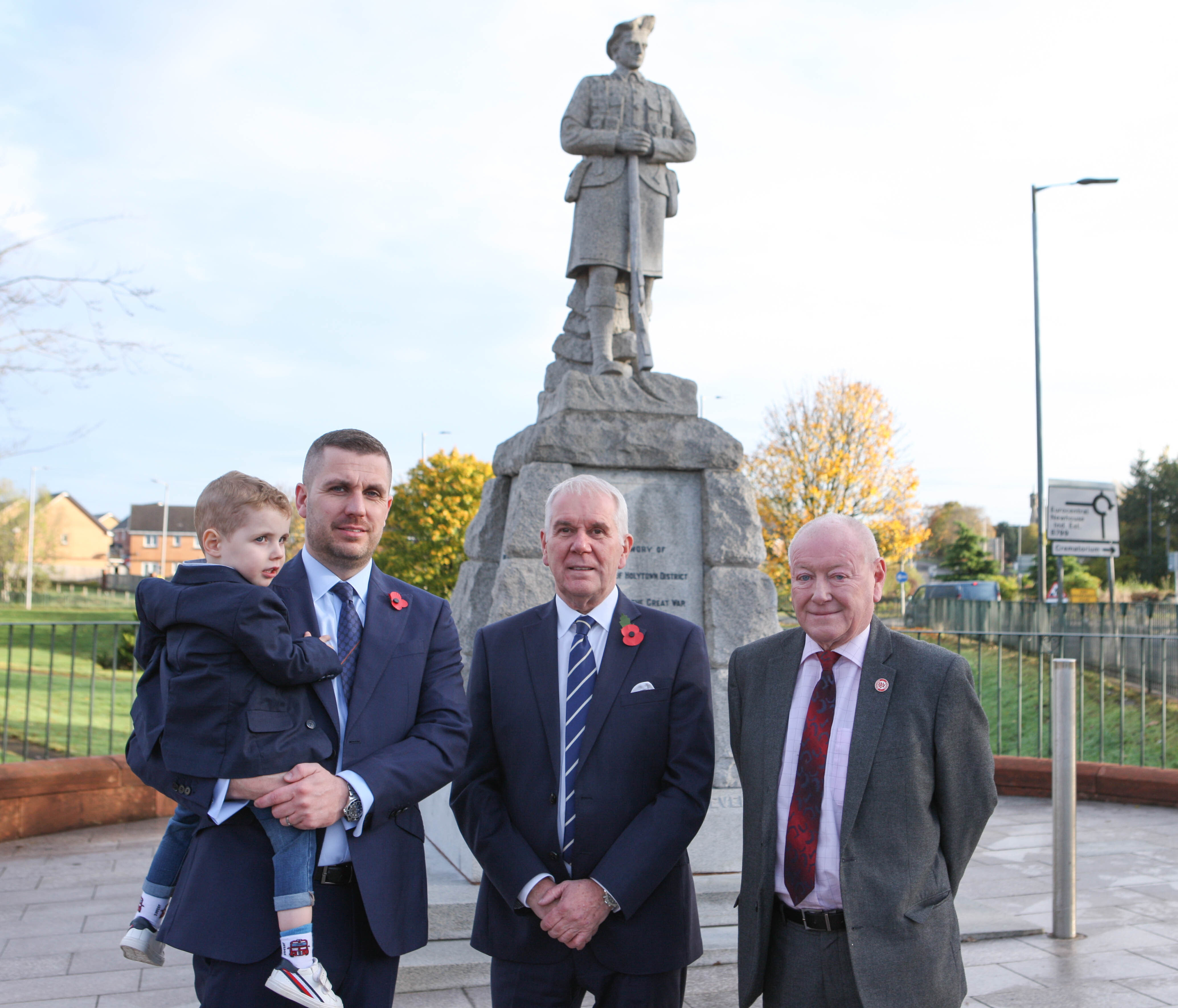 Holytown war memorial centenary year
