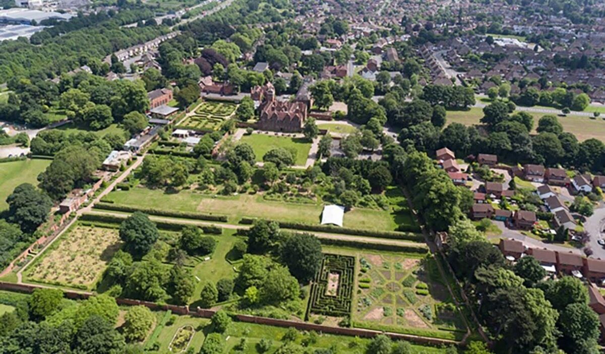 Castle Bromwich ariel view