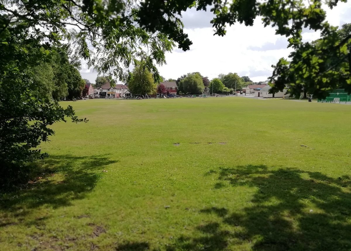 General View of Memorial Playing Fields, Verwood