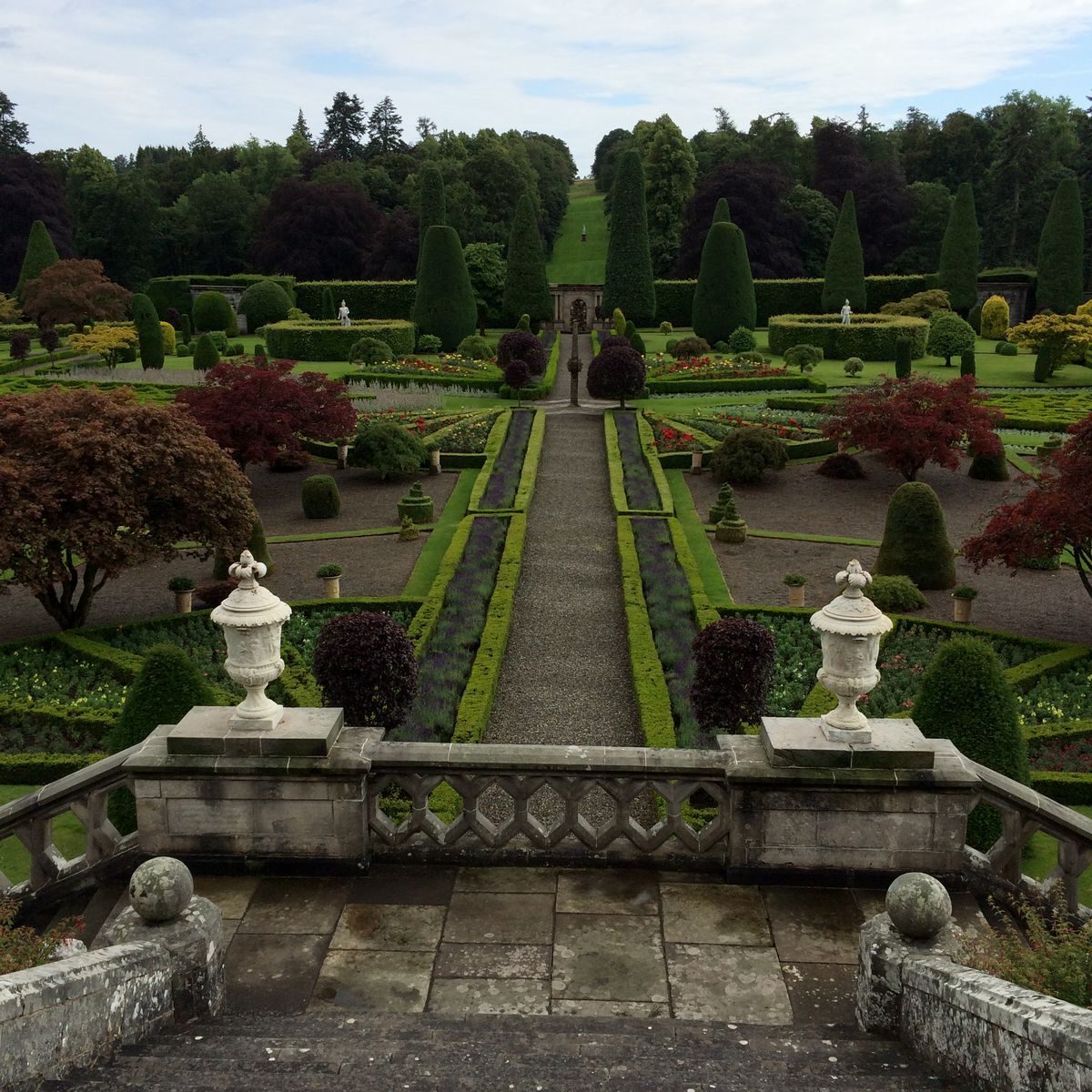Pgds 20140802 163401 Middle Terrace Main Axis Elevated View To South