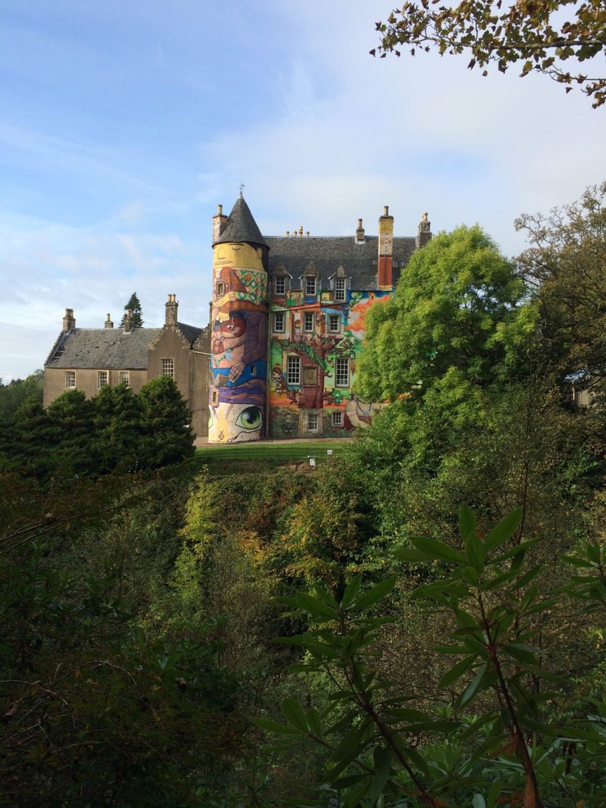 Pgds 20150126 151611 Kelburn Castle View Accross Glen