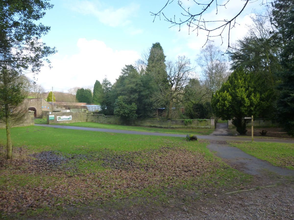 Pgds 20160213 130414 Stables On The Left And Entrance To Lily Pond On The Right